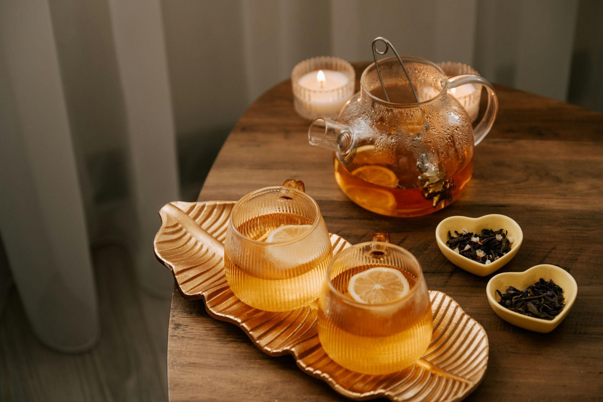 Herbs and herbal teas are natural remedies for stress